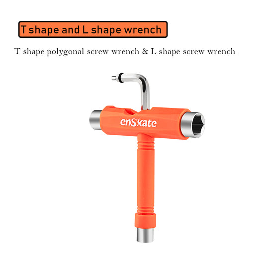 Skateboard tool-T shape and L shape Wrench